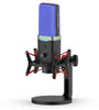 X3W Dual Mode Wireless RGB Gaming Microphone Intelligent Noise Cancelling Condensor 2.4G Wireless Wired E-sports Gamer Mic Support 3.5mm AUX Monitoring Microphone