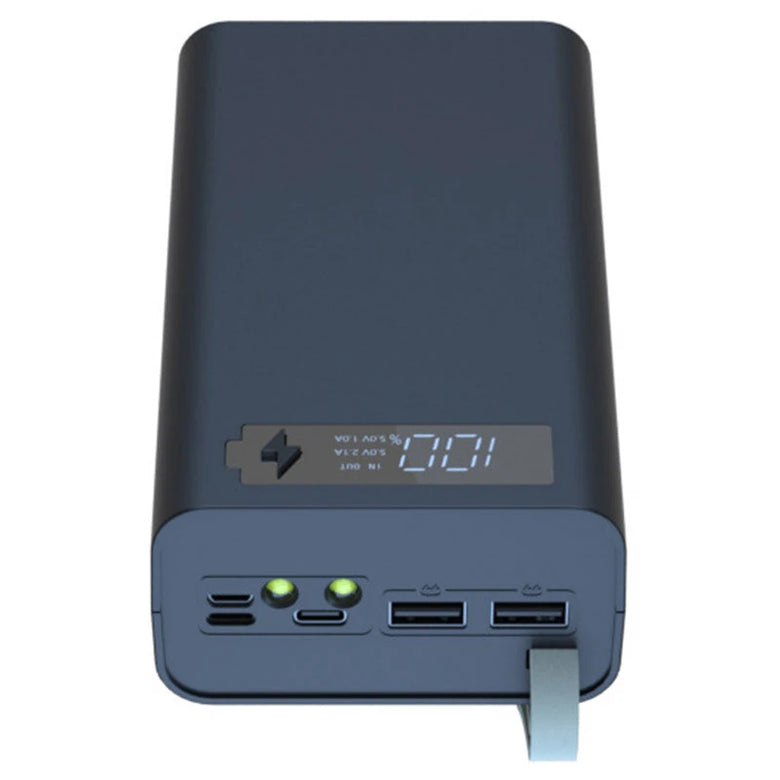 T12 Detachable Solderless 12-cell 18650 Battery Power Bank Kit DIY Power Bank Casing Kit Support PD Fast Charging