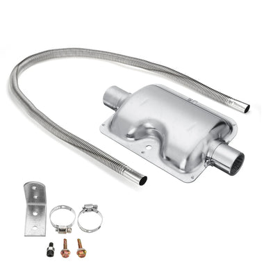 1.5m Exhaust Pipe + Silencer + Clamp + Bracket For Auto Parking Air Diesel Heater