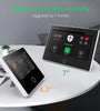 Staniot 7 Inch Central Control Panel HD 433 Wireless Security System 8 Wired Zones 10 Languages Tuya Smartlife APP 5000mAh Battery