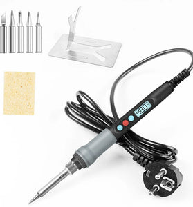 Handskit 110V/220V 60W/90W Adjustable Temperature Soldering Iron Set For cutting, Welding, Repair Welding