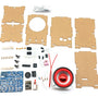 DC 5V LM386 bluetooth Audio Amplifier Board Speaker 4ohm 5W Loudspeaker Box DIY Electronic Kit Not Assembled