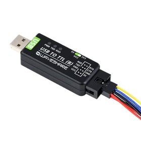 Waveshare CH343G USB to TTL Converter Module Multi-channel High Speed Data Transmission Universal Serial Adapter