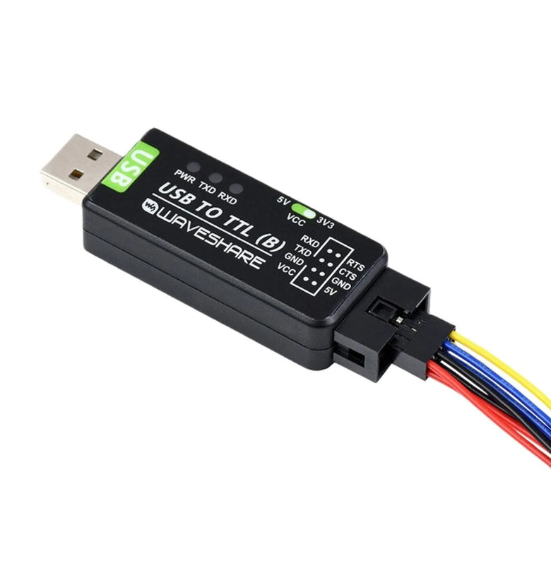 Waveshare CH343G USB to TTL Converter Module Multi-channel High Speed Data Transmission Universal Serial Adapter