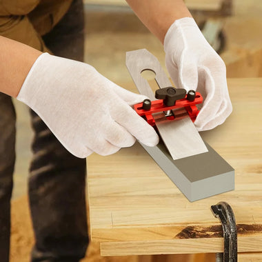 Upgrade Honing Guide Anti-slip Chisel Sharpening Jig for Chisels and Planes Sharpening Holder of Whetstone for Woodworking