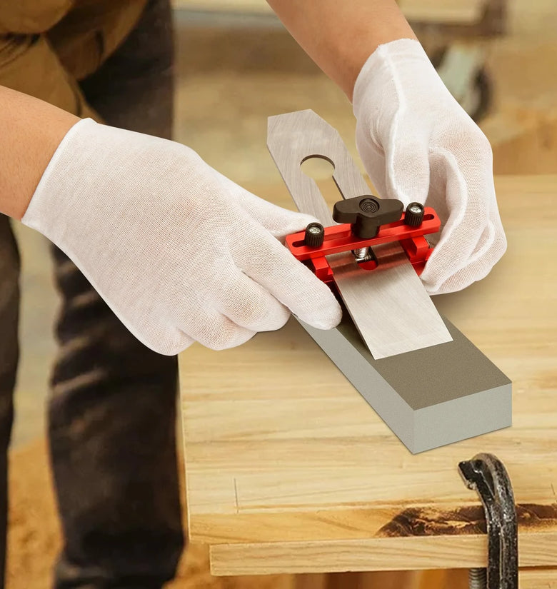 Upgrade Honing Guide Anti-slip Chisel Sharpening Jig for Chisels and Planes Sharpening Holder of Whetstone for Woodworking