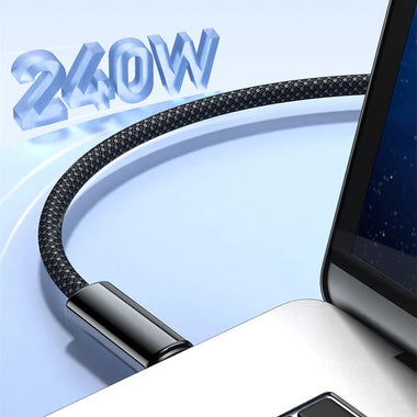 WANEW 240W Type-C to Type-C Magnetic Adsoption Organization Cable PD3.1 FCP SCP Fast Charging Data Transmission Thicken Copper Core Line 1M/1.5M Long for iPhone 16 16 Pro 15 Pro Max for Huawei Mate X for Samsung Galaxy Z Flip6 for Xiaomi MIX Fold4