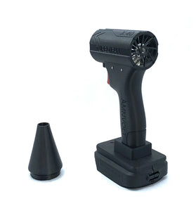 X40 Turbo Fan 600g Thrust 40mm Brushless Motor Compatible with 18-21V Mak Battery Lightweight with Nozzle Attachments