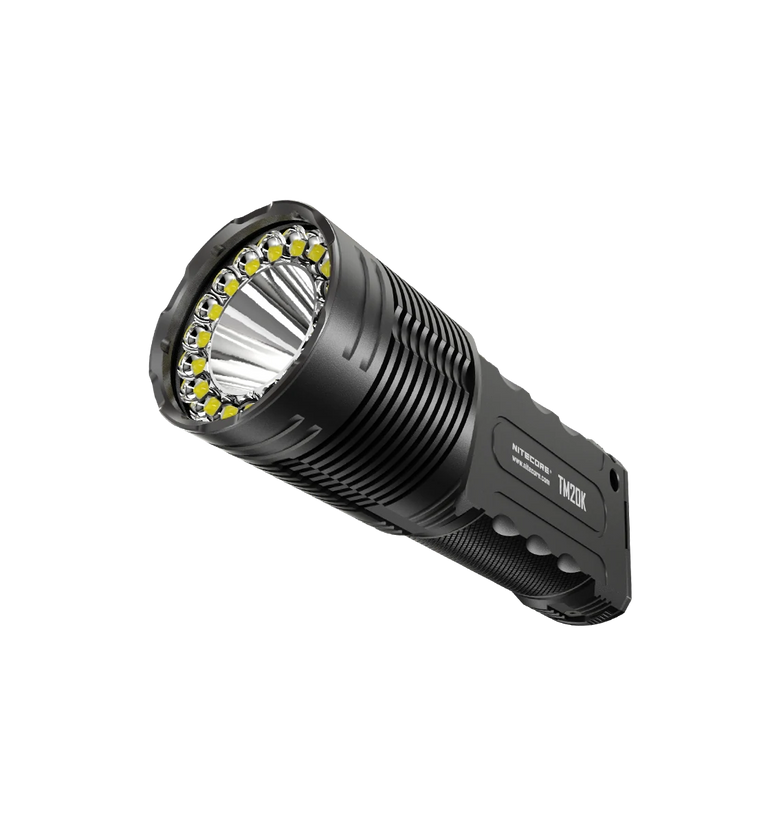 NITECORE TM20K 20,000 Lumen Strong USB Rechargeable Flashlight 19Pcs LED High Powerful LED Torch
