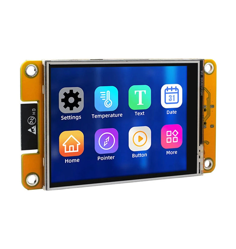 2.8inch ESP32 LVGL Wi-Fi Bluetooth Development Board 240*320 with Resistive Touch Screen LCD TFT Display Module