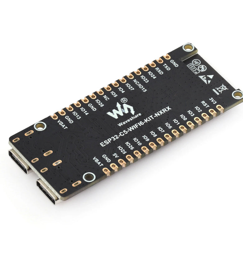 Waveshare ESP32-C5 WROOM-1 Series Module Dual-Band Wi-Fi 6 Bluetooth 240MHz RISC-V Processor 8MB PSRAM Development Board