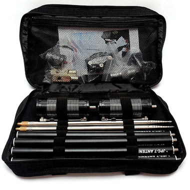 JPC-7 HF Multi-Band QRP Portable Outdoor GP Antenna 40m 20m 15m 10m Lightweight Adjustable Aluminum for Ham Radio