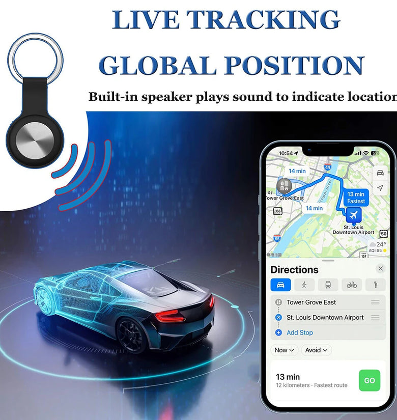 GPS Tracker for Vehicles  Portable GPS Tracking Device,Full Global Coverage Location Tracker for Car Kids Dogs