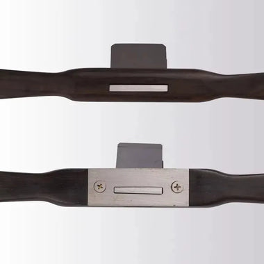 Flat/Round Bottomed Ebony Hand Plane 265mm Round Handle Straight Line Type Wood Planer Woodworking Trimming Push Plane Tools