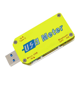 RIDEN UM34/UM34C For APP USB 3.0 Type-C DC Voltmeter Ammeter Voltage Current Meter Battery Charge Measure Cable Resistance Tester