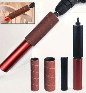 Sanding Rod 10PCS Spindle Sander Sleeves Sand Sleeves Woodworking Sanding Wood Metal Plastic Stone Mini Sanding Machine Electric Drill Attachment Lithium Electric Drill Conversion