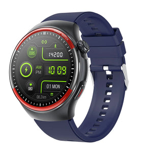 T82 1.43inch AMOLED Display Non-invasive Blood Glucose HRV Detection Metto Function NFC bluetooth Call Heart Rate Blood Pressure SpO2 Monitor Sleep Monitoring SOS Emergency Call Multi-sport Modes Music Playback IP68 Waterproof Smart Watch