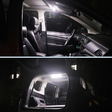 12V/24V 30cm 24LED 5W Car Interior Light Strip Bar Van Bus Caravan Truck ON/OFF Switch