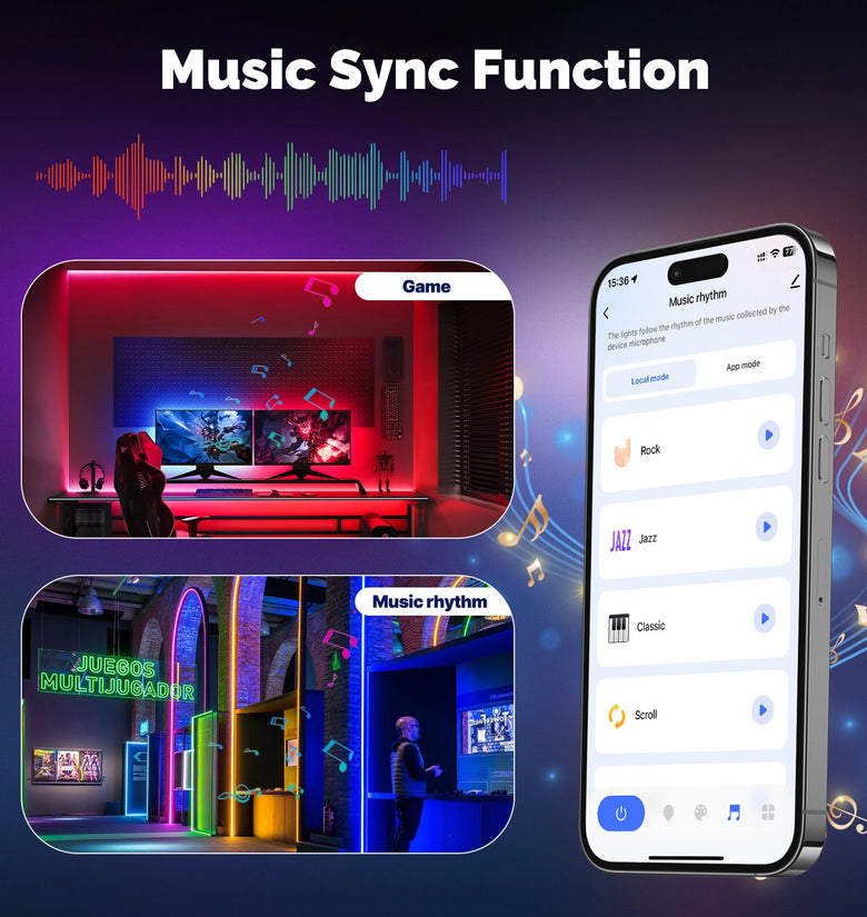 MOES ZL6205E Tuya ZigBe Smart LED Strip Light RGB5050 24V Music Sync App Voice Control with Alexa Google Home