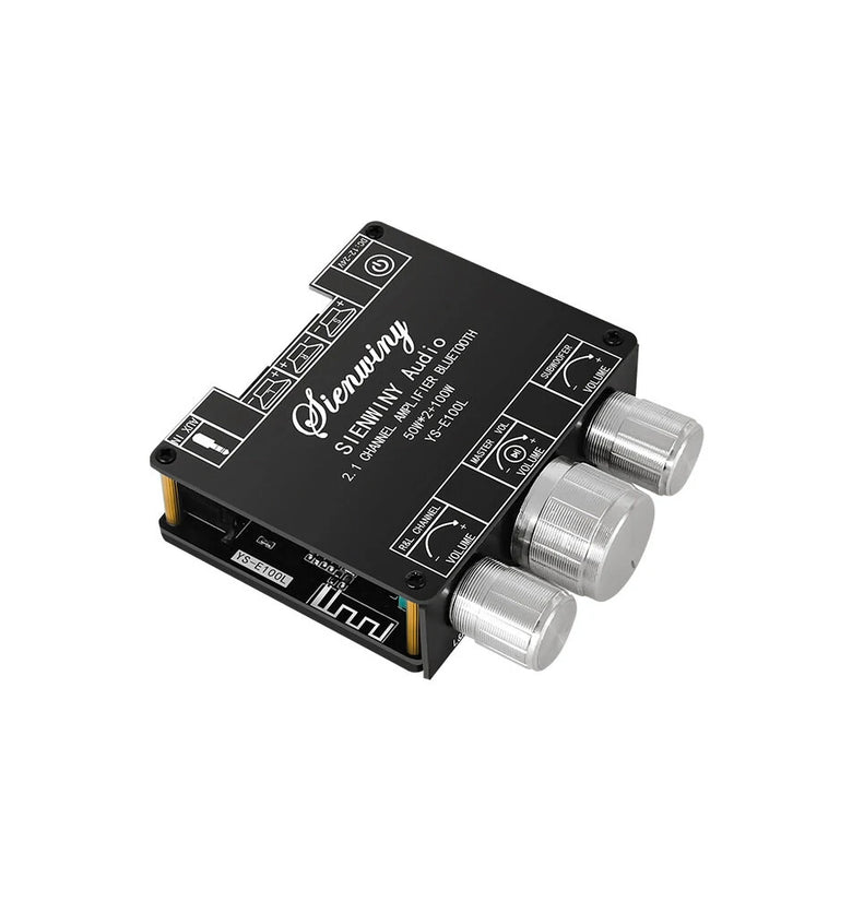YS-E100L 2.1 Channel bluetooth 5.1 Audio Amplifier Board 50W2+100W High Low Pitched Subwoofer Amplifier Module Board