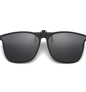 Polarized Clip-On HD Sunglasses Men Women UV400 Protection Car Driver Myopia Clip-On Sun Glasses for Outdoor Travel Fishing