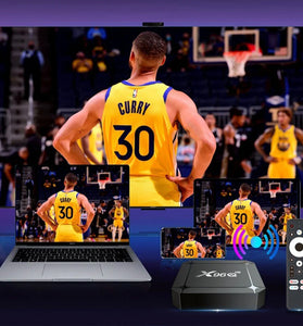 X96Q 2+16G Smart TV Box Android 14.0 RK3518 4K UHD Quad-core Support WiFi 6 bluetooth-Compatible Voice Control Home Theater Beamer Media Player Set Top Box