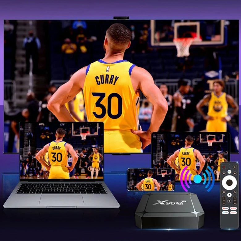 X96Q 2+16G Smart TV Box Android 14.0 RK3518 4K UHD Quad-core Support WiFi 6 bluetooth-Compatible Voice Control Home Theater Beamer Media Player Set Top Box