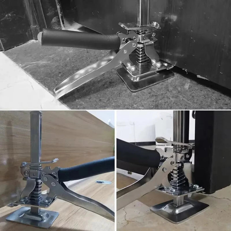 Labor-Saving Arm Handheld Jack Tool Door Use Board Lifter Cabinet Jack Clamp Tile Leveling System Tool for Floors Or Doors
