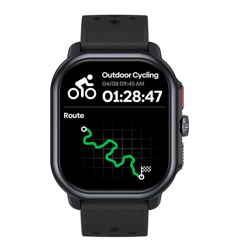 [2024 World Premiere]Zeblaze Beyond 3 Pro Ultra-Large Built-in GPS & Route Import 2.15 inch HD AMOLED Display bluetooth Phone Calls Heatlh Monitoring Smart Watch
