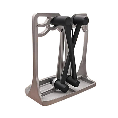 Professional Stainless Steel Manual Knife Sharpener Dual Slot Design Fine Grit Sharpening Rod Compact Kitchen Tool for Knife Scissors Sleek Metallic Finish Eco-Friendly