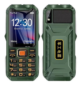 Q8 Mini 2G/4G GSM 2.4 Inch Dual SIM Card 16800mAh FM Big Buttons SOS Keys Speed Dial Dual LED Flashlight Loud Volume Shockproof Mobile Phone