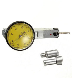 DANIU 40112302 Dial Test Indicator Precision Metric with Dovetail rails