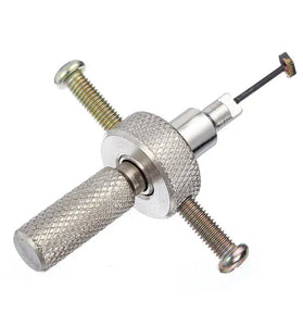 DANIU 2pcs Disc Detainer Locksmith Tools Lock Picks Set Padlock Tool