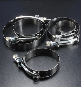 Stainless Steel Hose Clamps Exhaust T Bolt Marine Pipe Clip T Bolt