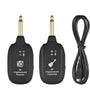 A8 4 Channels Guitar Pickup Wireless System Transmitter Receiver Built-In Rechargeable Lithium Battery + Micro USB Cable