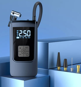 150PSI Portable Electric Car Tire Inflator Mini Air Compressor Intelligent Digital Display for Car Motorcycle Bike Ball