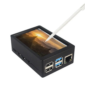 3.5inch TFT 480*320 50FPS Touch Screen Display ABS Case Kit for Raspberry Pi 4B
