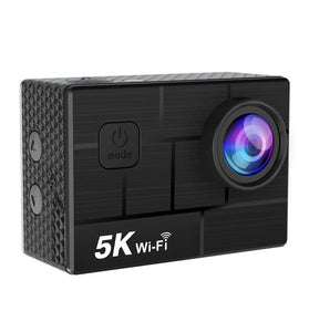 AUSEK 5K Action Camera Sports Camera Waterproof HD Single Screen WIFI Outdoor Cycling Anti-Shake Sports Camera  2 Inches
