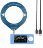 Mini Pocket Radio ESP32-S3 SI4732 Receive Radio 1.9inch IPS Screen LSB/USB/AM/FM Radio with Loop Antenna 0.5-108mhz HF SW MW VHF