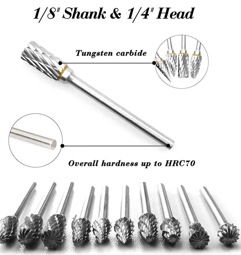 New 10 pcs 1/8