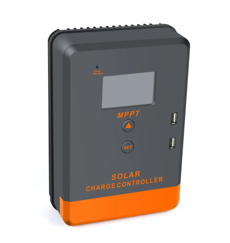 PowMr MPPT Solar Charge Controller POW-Keeper 40A 30A 20A 12V 24V Solar Panel Controller LCD Display Various Load Control Modes Support Li