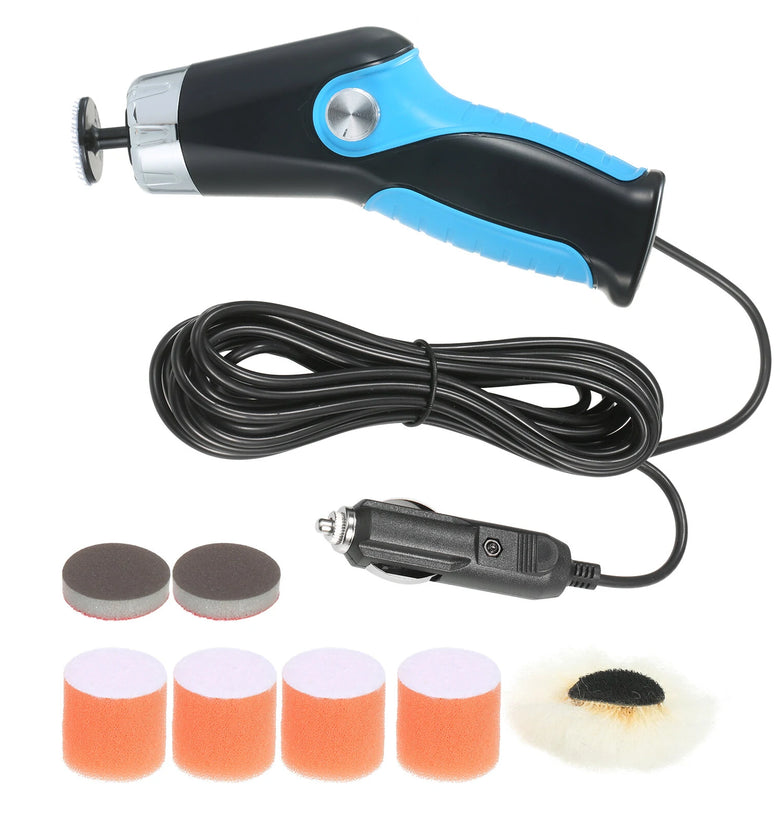 60W 8500RPM Mini Car Polishing Machine Variable Speed Polisher Electric Polisher Scratch Remover Repair Tool