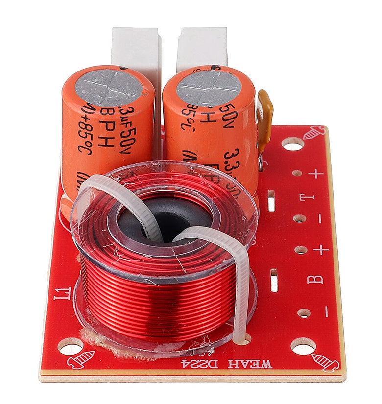 WEAH-D224 80W Speaker Crossover High and Low 2 Frequency Divider Sound Quality Upgrade Tool