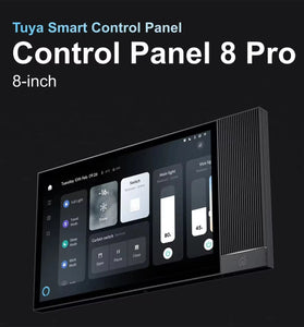Tuya Smart Home Control Panel 8-inch Touch Screen Bluetooth Zigbe Gateway Built-in Building Intercom Compatible Home Auto