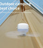 Tevorex Portable Ceiling Fans 7200mAh Outdoor Camping Fan with Remote Control LED Lighting Tent Ventilator Cooler Rechargeable Electric Fan