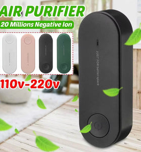 Anion Air Purifier Negative Ion Generator 5 Million Ion Output Energy Efficient Design Various Colors Suitable for Bedrooms Living Rooms and Offices