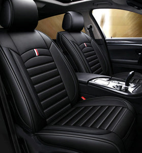 Universal Car Front Seat Mat Covers PU Leather Breathable Cushion Pad