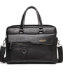 WEIXIER Men's Briefcase Retro Business Casual Laptop Bag Office High Quality PU Leather Handbag Shoulder Messenger Bags