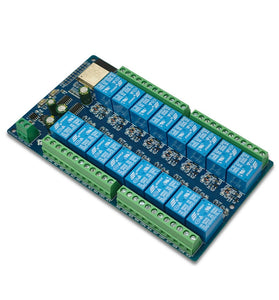 Power Supply ESP32 16 Channel Relay Module Development Board ESP32-WROOM Secondary Development DC5V/12V/24V