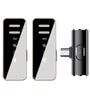 S18 1-to-2 2.4G Wireless Lavalier Microphone DSP Noise Cancelling Plug and Play Lapel Mic for Video Recording Interview